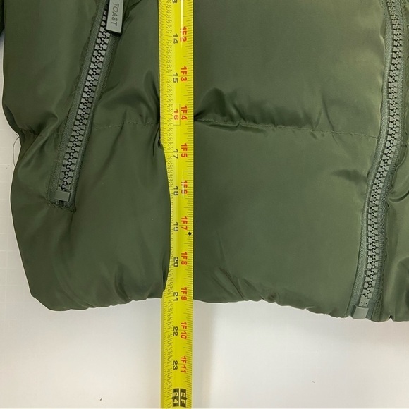 Toast Society Jupiter Puffer Jacket in Khaki Size S - Picture 16 of 16